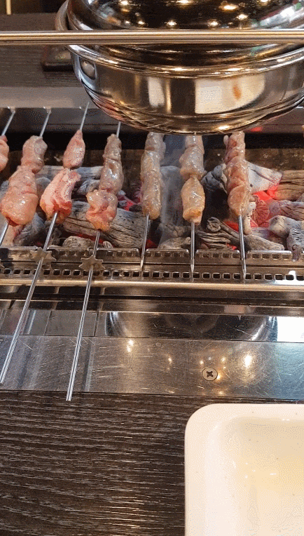  양꼬치 처음먹어봤는데