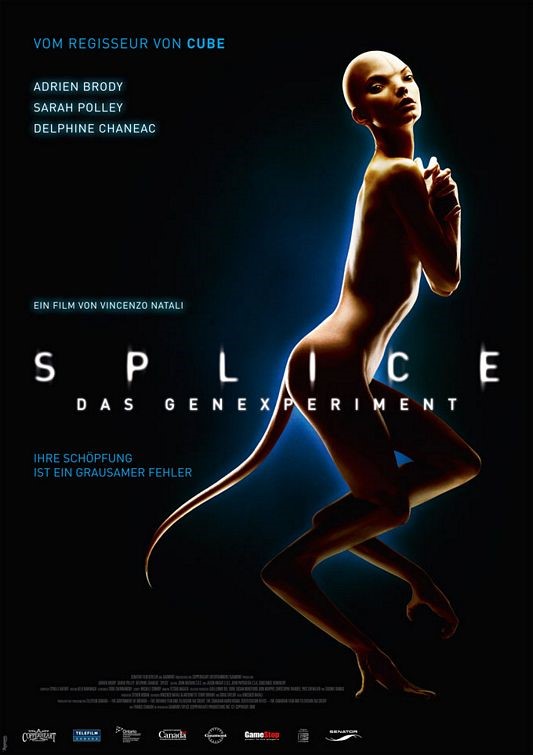  애드리안브로디 사라폴리 주연의 청소년관람불가 SF 스릴러 공포물 영화 스플라이스,Splice,2009