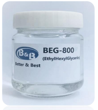  BEG-800(Ethylhexylglycerin,에칠헥실글리세린, EHG), 데오도란트 효과, 방부 부스팅효과 (0.05%~)