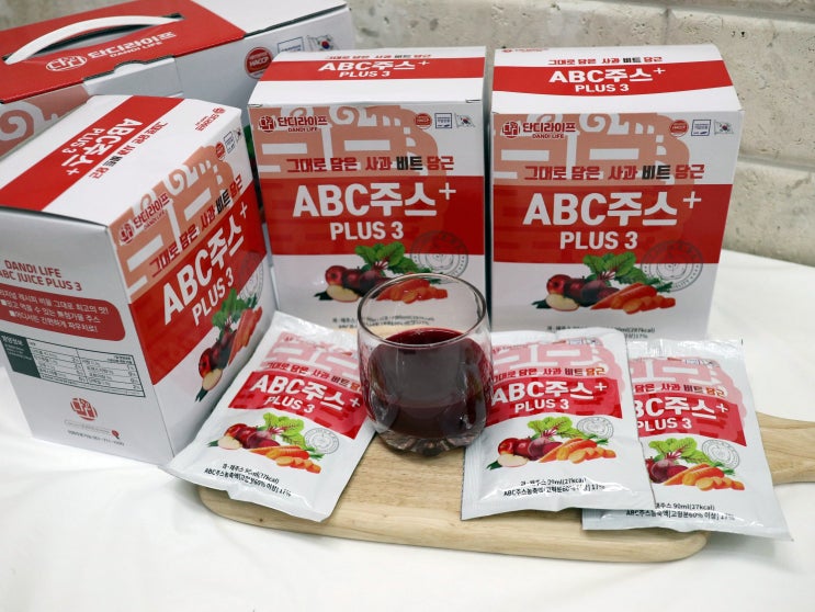  선물세트 추천 단디라이프 ABC주스플러스3 맛있어요
