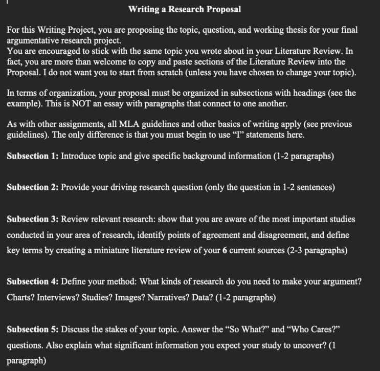  논문 /연구 계획서(research proposal) 작성 방법