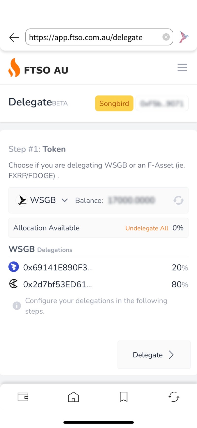 암호화폐] 리플 송버드(SGB) 위임하고 Reward 받기 (feat. 디센트지갑) : 네이버 블로그
