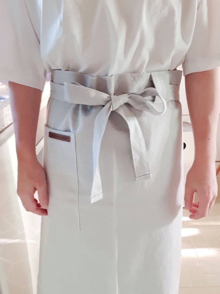  유노야 바리스타 앞치마 공방 앞치마 댄디 셰프 하프앞치마 괜찮네!