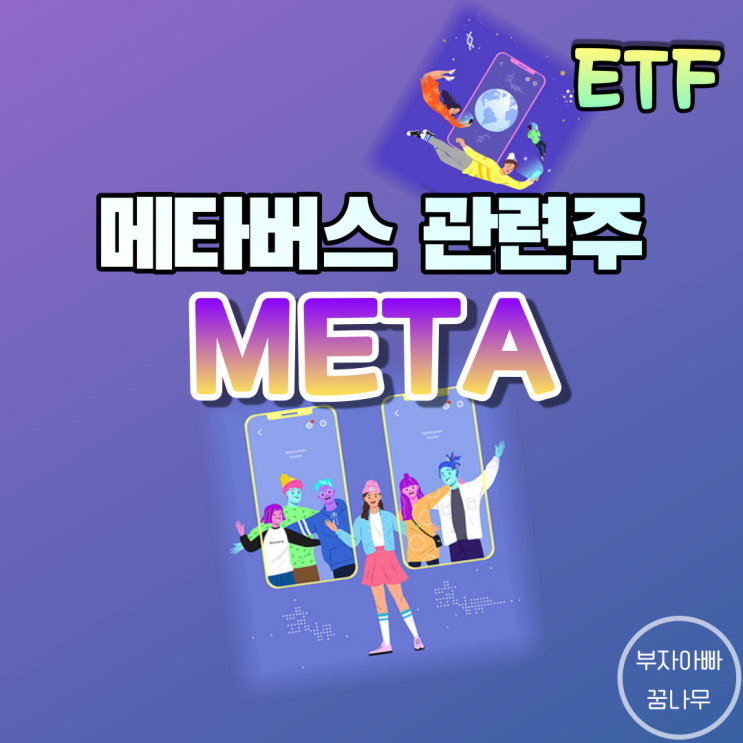  [ETF] META(메타버스ETF) - 메타버스 관련주, 가상세계 관련주, 미래산업 관련주, 미국 메타버스ETF