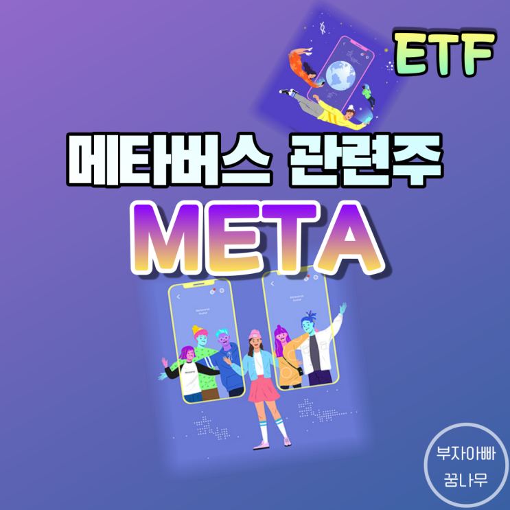 [ETF] META(메타버스ETF) - 메타버스 관련주, 가상세계 관련주, 미래산업 관련주, 미국 메타버스ETF