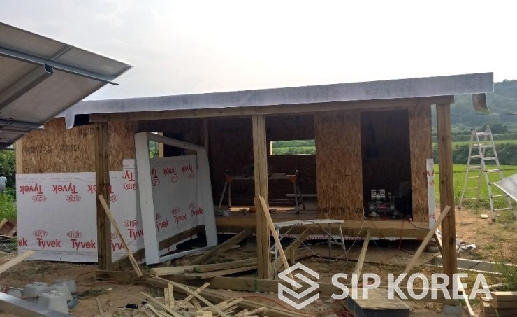  [SIP KOREA]경북 상주 소형 주택, 펜션, 관리동_SIP 고단열 주택