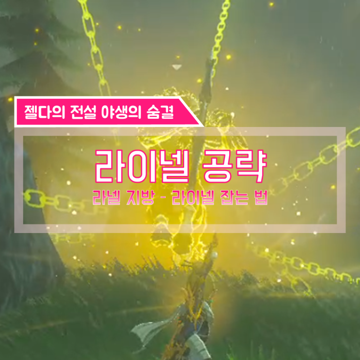  [젤다의전설 야생의숨결 공략] (116) 라넬 지방 - 라이넬 공략, 라이넬 잡는 법