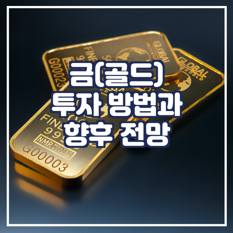  금 (GODL) 투자 방법과 향후 전망