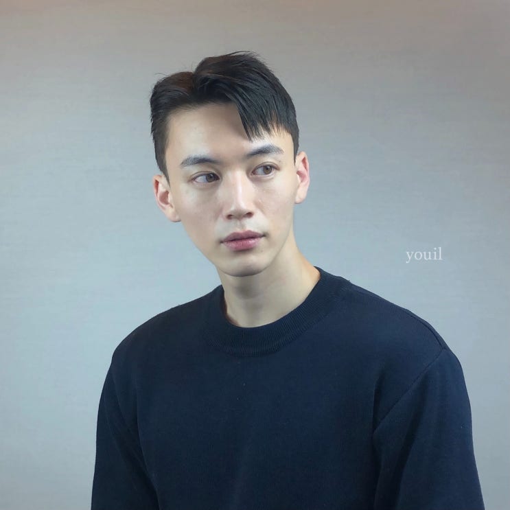  남자짧은머리 가일컷,가르마펌 강남남자머리 신일원장