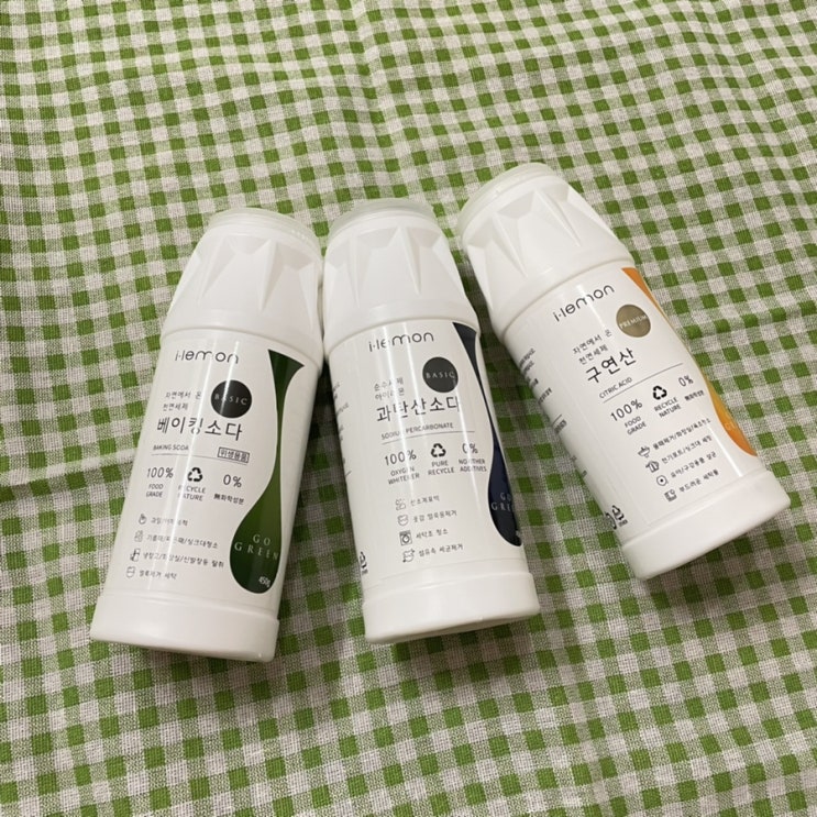  아이레몬 과탄산소다 베이킹소다 구연산프리미엄 청소 필수템!