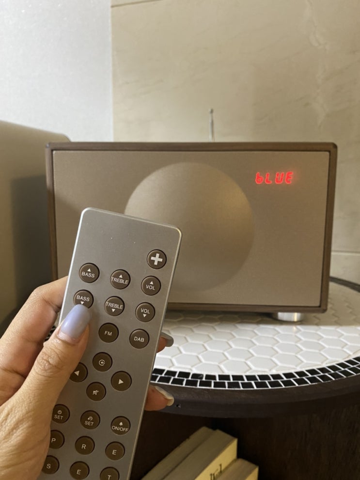 한 달 기다려도 괜찮아, 인테리어 효과 톡톡 신혼살림 최고 애정템 제네바 스피커 월넛 M