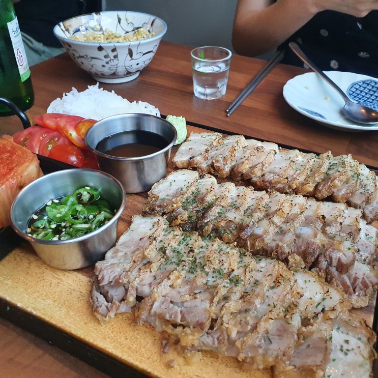 인천맛집 주안맛집 주안술집 래인 수육튀김