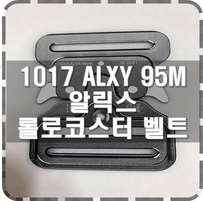 21SS 1017 ALXY 95M 알릭스 클래식 로얄 롤러코스터 벨트 블랙 리뷰