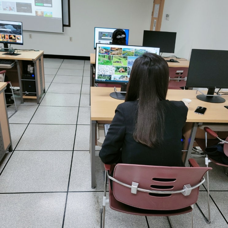  정선종합사회복지관 다문화여성 컴퓨터수업 하는날
