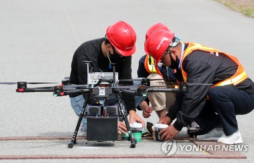  9천42km 떨어진 미국서 한국의 수소드론 제어 성공…"세계 최초"