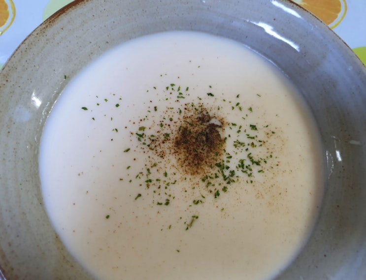  아침 간편식으로 좋은 크림스프 만들기