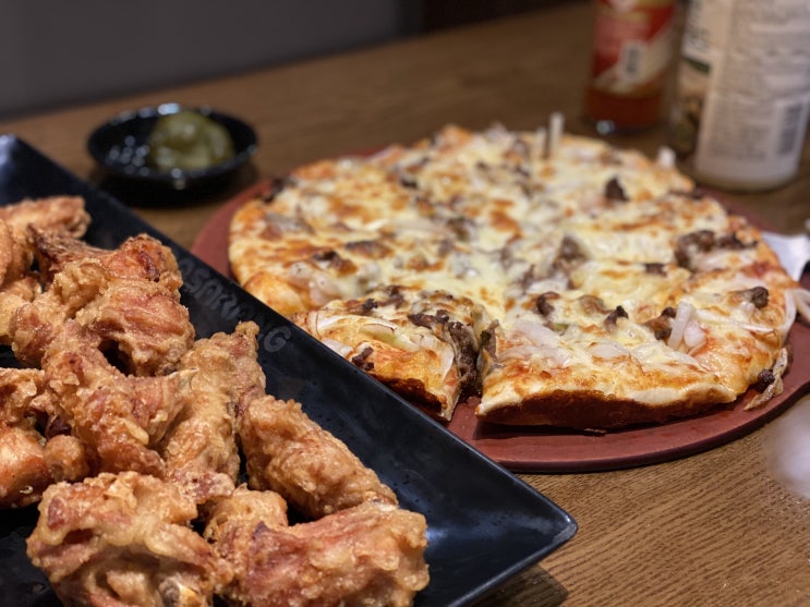  치킨과 피자가 맛있는 김제호프맛집 * 다사랑치킨