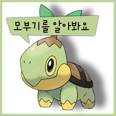  포켓몬스터 모부기 수풀부기 토대부기를 알아봐요! (이로치, 특성, 모티브)