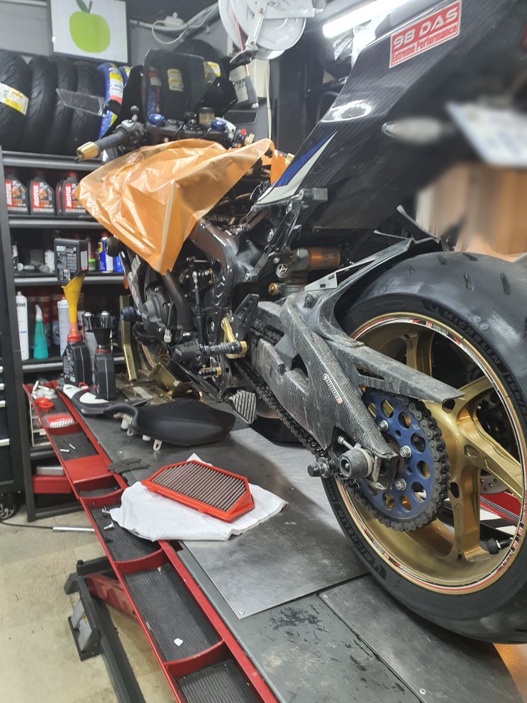  GSX-R1000R 2018 - 특정알피엠 찐빠증상으로 병원행 001