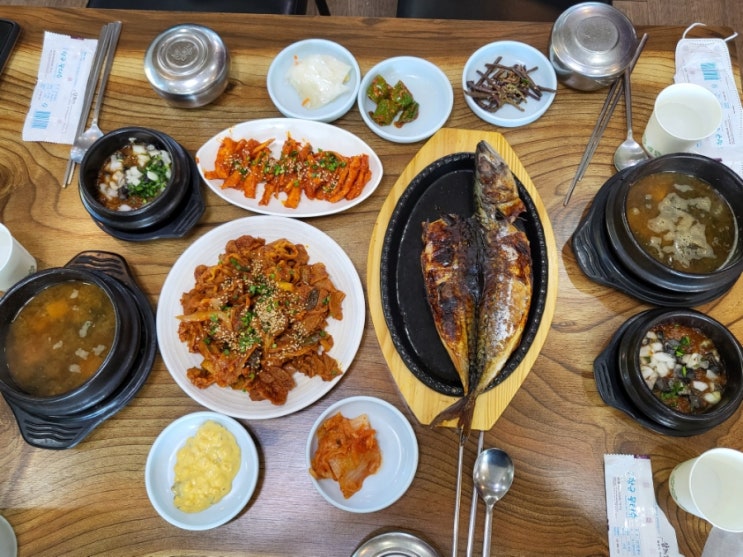  마장호수맛집 마장호수가든                  우렁쌈밥정식