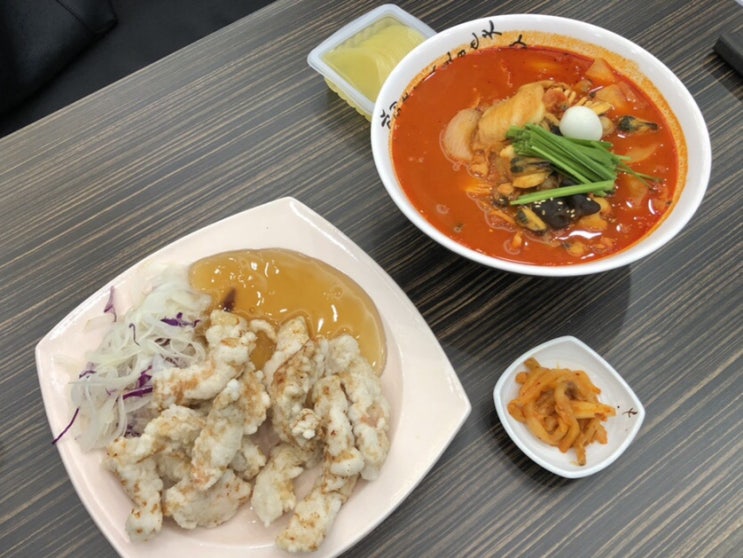  유성 짬뽕맛집 :: 새로생긴 대전 노은동 짬뽕지존 (feat.찹쌀탕수육 小)