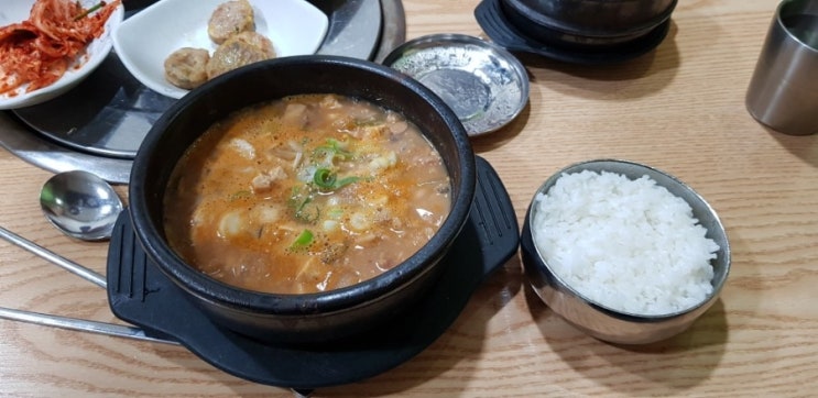 평촌 안양 음식점 우경 평촌 오비즈타워 한식 맛집 음식점 차돌청국장