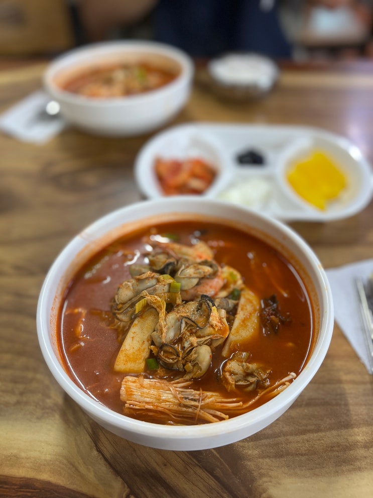  장성 맛집 | 백양사 근처 굴짬뽕 맛집 '동서식당'