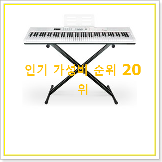  확실한 건반 목록 인기 상품 TOP 20위