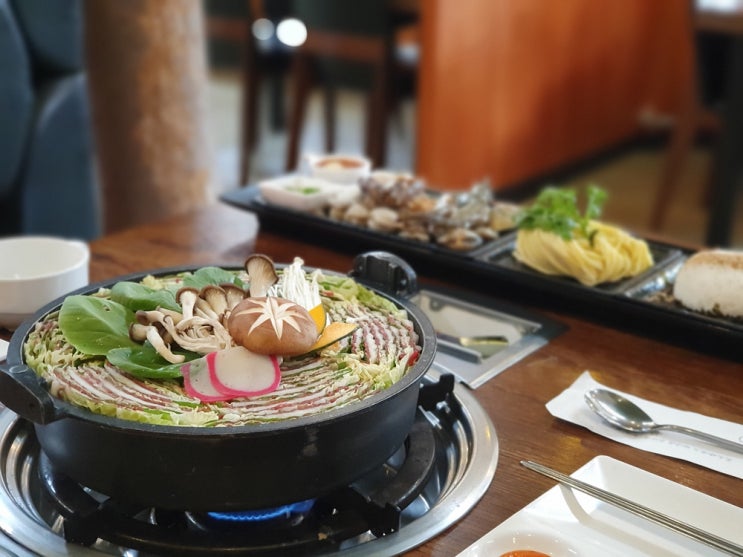  일산가로수길맛집 킨텍스맛집 :: 홍대스앤샤 :: 밀푀유나베 전문점