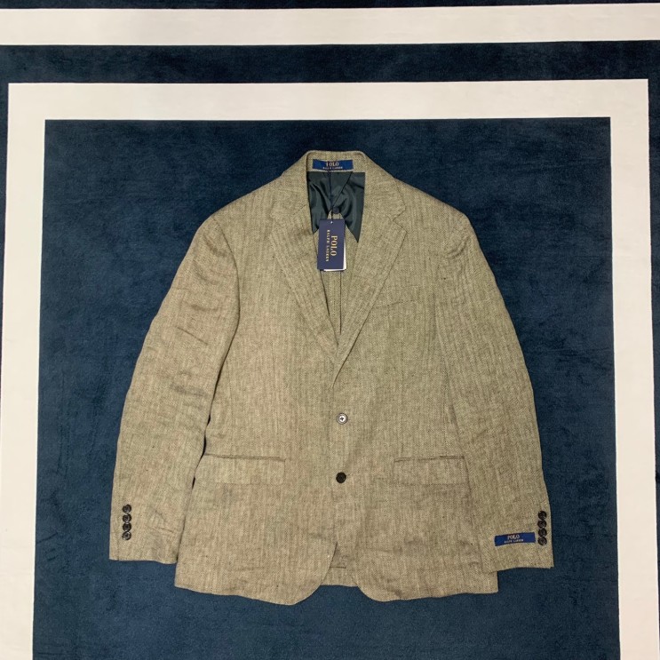 [폴로] 해링본 린넨 코트 Polo Ralph Lauren Herringbone Linen Sports Coat