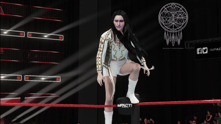  드림캐쳐 "시연" caw (wwe2k19)