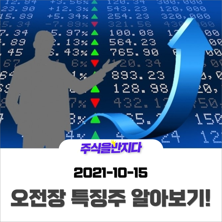 [오전장 특징주] 기관, 본격 국내증시 등판했다? 저점매수 나서는 개별종목?