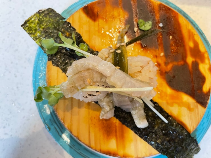  너무 맛있어서 깜짝 놀란 스시집 옥정153 회전초밥