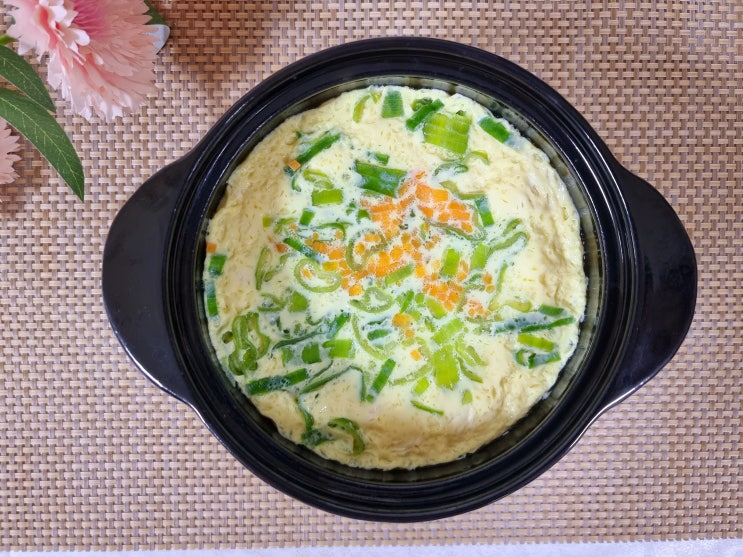  부드러운 순두부 계란찜 만들기 전자레인지로 간단하게 만드는법