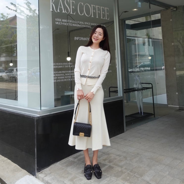  여성 오피스룩, 출근할 때 꺼내입는 단정한 가디건
