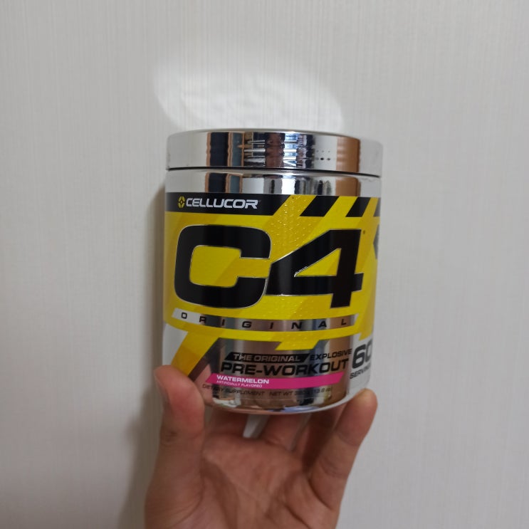  다먹기 전에 쓰는 C4 부스터 오리지널(C4 PRE-WORKOUT) 후기