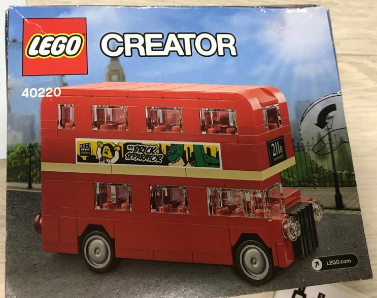 런던에서 구입했던 레고 2층 버스, 레고 40220