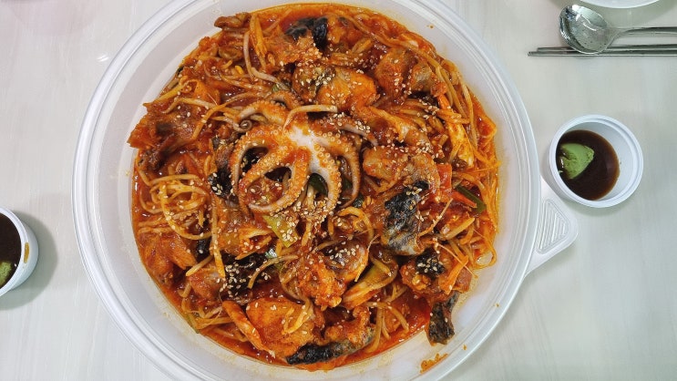  영통아구찜 '부두식당' 매콤하고 푸짐한 양이 인상적이였던