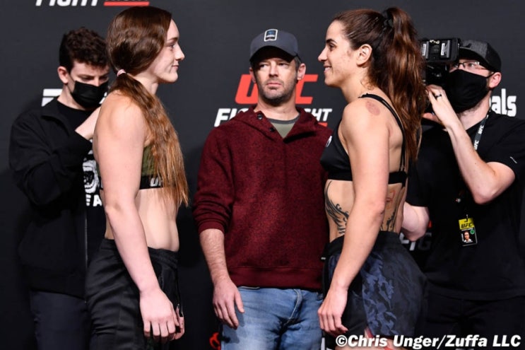 UFC 베가스 40: 래드 vs 듀몬트 계체 결과와 영상 UFC 베가스 40: 래드 vs 듀몬트 계체 결과와 영상