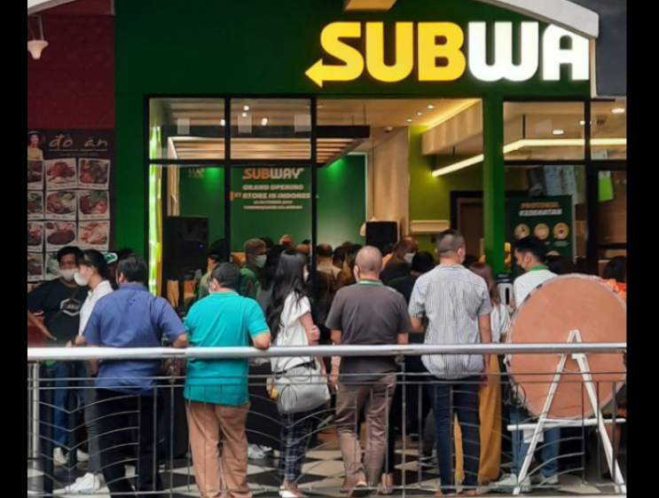  SUBWAY 인도네시아, 자카르타점 오픈!!