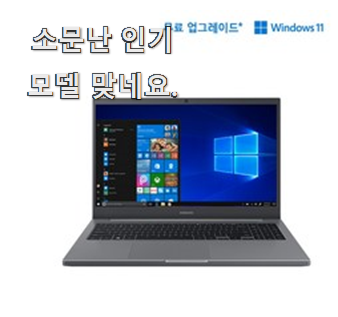  추천이 최고 삼성노트북 구매 맘에 이렇게 쏙 들어요.