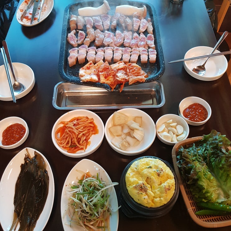  여주맛집추천 분위기 좋고 맛도 좋은 참숯초벌구이 하르방
