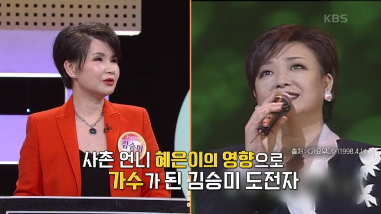 혜은이 본명 김승주 김승미 사촌 자매 김동현 서울패밀리 김윤호 이혼 사별 스타다큐 마이웨이 혜은이 본명 김승주 김승미 사촌 자매 김동현 서울패밀리 김윤호 이혼 사별 스타다큐 마이웨이