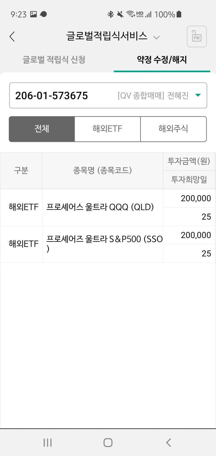 QLD,SSO 장기투자하기 (+자동 매수)