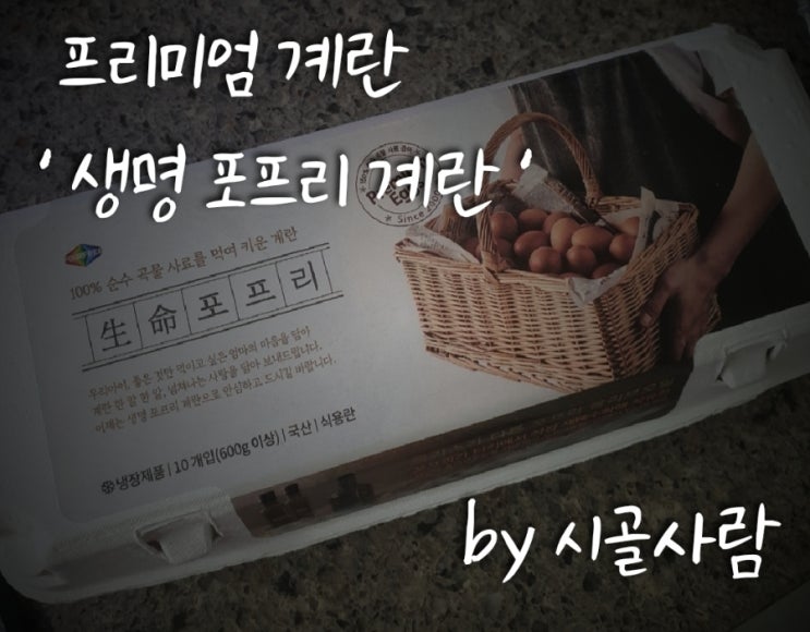  프리미엄 계란 ' 포프리 '