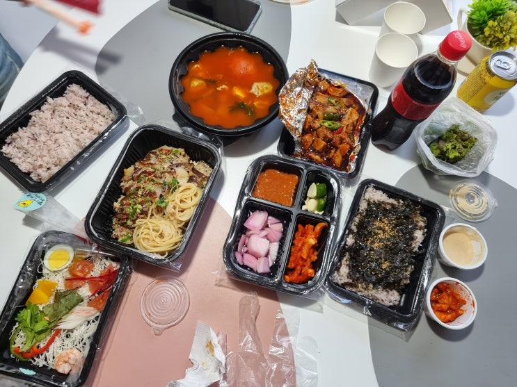  양주 옥정 하니족발 족발파스타 + 꽃게탕 + 불족발 배달 후기