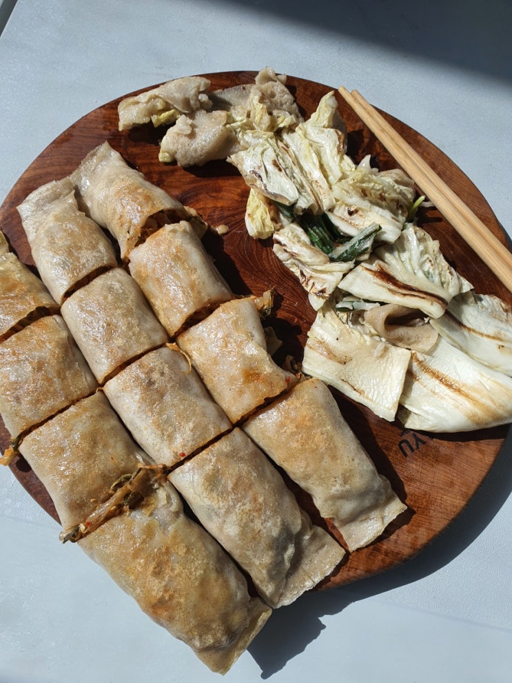  강원도 영월 메밀 전병 청년전병 내성집