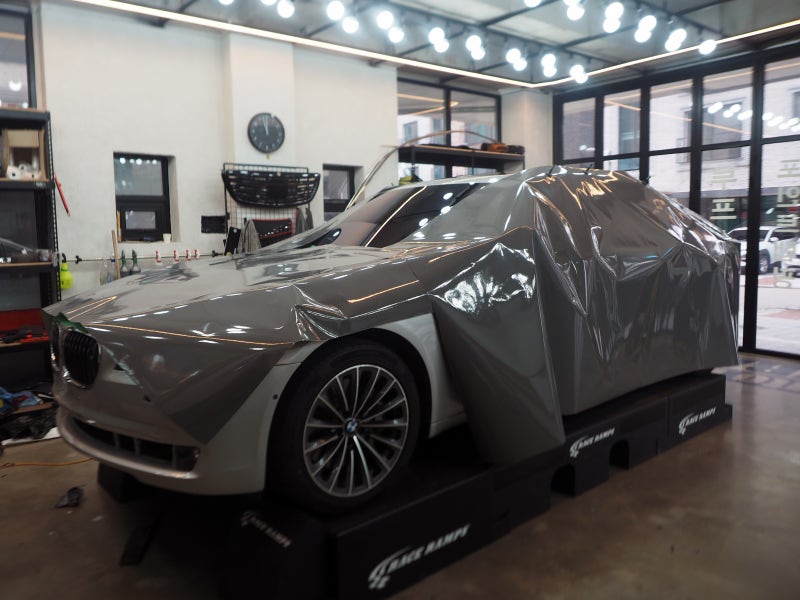 화성 동학산1길 / 랩핑 / BMW / 7시리즈