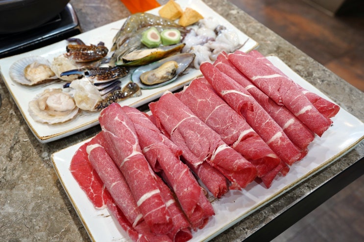  영통역 맛집 :: 샤브향 수원영통점 / 월남쌈샤브 한우샤브에 해물까지!
