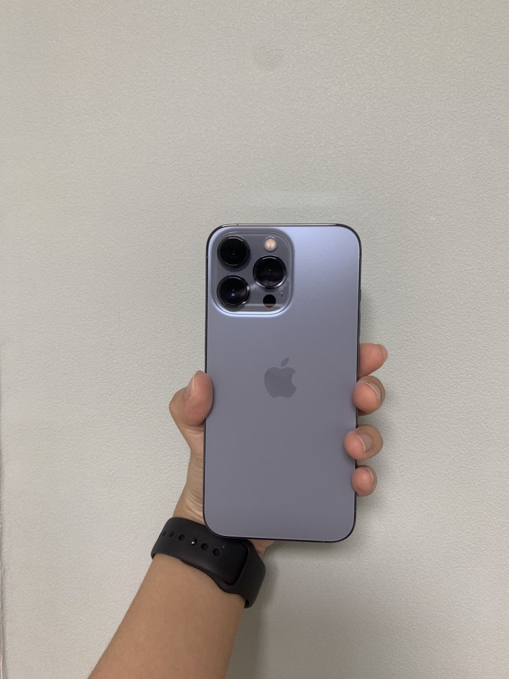  아이폰 13 PRO 시에라블루 드디어 왔어요
